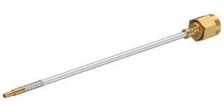 MF5302-29447P-11SK-12 - HUBER+SUHNER - MF5302-29447P-11SK-12 - RF / Coaxial Cable Assembly, VITA 67.3, 12 ", 304.8 mm, Multiflex 53-02, 50 ohm