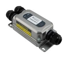 POESOD1GBT-LC - L-COM - POESOD1GBT-LC - PoE Injector, 1 Port, 12 V, 60 W, IP67, Gigabit, 802.3bt 802.3at+, End Span/Mid Span