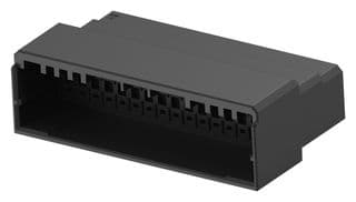 1-1903127-7 - TE CONNECTIVITY - 1-1903127-7 - Connector Housing, 2 Row, Black, Dynamic D-1100D Series, Plug, 34 Ways, 2 mm
