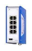 942335017 - HIRSCHMANN - 942335017 - Switch, 8 Ports, Industrial, Unmanaged Fast Ethernet, DIN Rail, RJ45 x 8, 10Mbps, 100Mbps