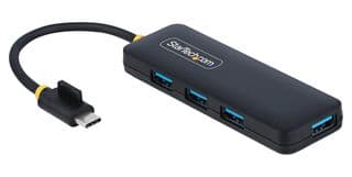 H5C4A-USB-HUB - STARTECH - H5C4A-USB-HUB - 4-Port USB-C Hub, 5Gbps, Bus Powered, Small Travel Mini USB Hub, Multi-Port