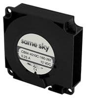 CBM-4007C-065-295 - SAME SKY - CBM-4007C-065-295 - Fan Blower, DC Brushless Motor, 5 V, DC, 40 mm, 7 mm, 1.85 CFM