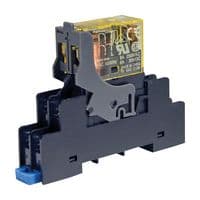 SJ2S-61 - IDEC - SJ2S-61 - Relay Socket, Through Hole, Through Hole, 8 Pins, 8 A, 250 V, RJ Series
