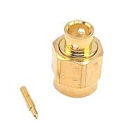 BU-1420694001 - MUELLER ELECTRIC - BU-1420694001 - RF / Coaxial Connector, SMA Coaxial, Straight Plug, 50 ohm, Copper