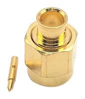 BU-1420694011 - MUELLER ELECTRIC - BU-1420694011 - RF / Coaxial Connector, SMA Coaxial, Straight Plug, Solder, 50 ohm, Brass