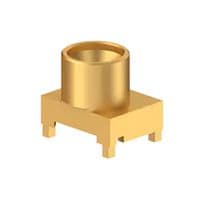 95_SMPM-50-0-F2/111_NM - HUBER+SUHNER - 95_SMPM-50-0-F2/111_NM - RF / Coaxial Connector, Full Detent, SMPM Coaxial, Straight Plug, Surface Mount, Through Hole
