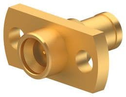 15_SMPM-50-2-F1/111_NE - HUBER+SUHNER - 15_SMPM-50-2-F1/111_NE - RF / Coaxial Connector, Full Detent, SMPM Coaxial, Straight Flanged Plug, Solder, Crimp, 50 ohm