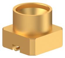 81_SMPM-S50-0-F6/111_NE - HUBER+SUHNER - 81_SMPM-S50-0-F6/111_NE - RF / Coaxial Connector, Full Detent, SMPM Coaxial, Straight Plug, Surface Mount, 50 ohm