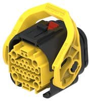 2405007-1 - DEUTSCH - TE CONNECTIVITY - 2405007-1 - Automotive Connector Housing, Black, Code A, NTSEAL Series, Plug, 26 Ways