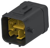 2445860-1 - DEUTSCH - TE CONNECTIVITY - 2445860-1 - Automotive Connector Housing, Black, Code A, NTSEAL Series, Receptacle, 36 Ways