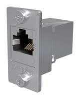 RJE172881121P - AMPHENOL COMMUNICATIONS SOLUTIONS - RJE172881121P - In-Line Adapter, 8P8C, Shielded, Adaptor, In-Line, RJ45 Jack, RJ45 Jack