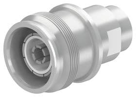 21_4310-U50-0-150/003_-E - HUBER+SUHNER - 21_4310-U50-0-150/003_-E - RF / Coaxial Connector, 4.3 / 10 Coaxial, Straight Jack, Crimp, 50 ohm