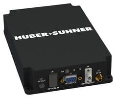 RFOF1 - 40 GHZ (TX) - HUBER+SUHNER - RFOF1 - 40 GHZ (TX) - Wideband RF Transmitter, 100MHz to 40GHz, 1 RF Input, 1 FO Output, Flange Mount