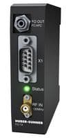 RFOF1 - 100MHZ LN (TX) - HUBER+SUHNER - RFOF1 - 100MHZ LN (TX) - RF Transmitter, Low-Frequency, 100MHz, 1 RF Input, 1 FO Output, DIN Rail