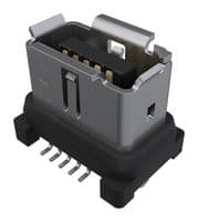 ND9BS2202 - AMPHENOL COMMUNICATIONS SOLUTIONS - ND9BS2202 - Modular Connector, B Key, IX Type B Jack, 1 x 1 (Port), 10P10C, Cat6a, IP20, Surface Mount