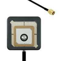ECHO52/3M/SMAM/S/S/32 - SIRETTA - ECHO52/3M/SMAM/S/S/32 - Internal Antenna, Stacked Patch, Wide Band, RHCP, SMA Connector, 1.57542GHz, 25dBic
