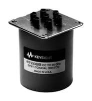 87204B/-161 - KEYSIGHT TECHNOLOGIES - 87204B/-161 - Coaxial Switch, SP4T, SMA Female, 0.6 dB Insertion Loss, 70 dB Isolation, 20 GHz, 87204 Series