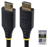 HDMI21-CBL-8K60-1M - STARTECH - HDMI21-CBL-8K60-1M - Audio / Video Cable Assembly, 30AWG, HDMI Plug, HDMI Plug, 3.3 ft, 1 m, Black