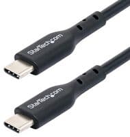 USB2CC4MBKE - STARTECH - USB2CC4MBKE - USB Cable, Type C Plug to Type C Plug, 4 m, 13.1 ft, USB 2.0, Black