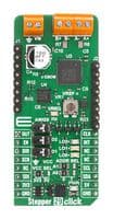 MIKROE-6903 - MIKROELEKTRONIKA - MIKROE-6903 - Add-On Board, Stepper 29 Click, TB67S579FTG, Stepper Motor Driver IC, I2C, PWM, SPI, 3.3V/5V in