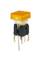 LTM1-01 - NIDEC COMPONENTS - LTM1-01 - Pushbutton Switch, LTM Series, SPST, Off-(On), Plunger for Cap