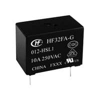 HF32FA-G/024-HSL1 - HONGFA - HF32FA-G/024-HSL1 - Power Relay, Plastic Sealed, SPST-NO, 24 VDC, 10 A, HF32FA-G Series, Through Hole, Non Latching