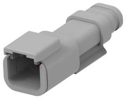 DTM04-2P-E007 - DEUTSCH - TE CONNECTIVITY - DTM04-2P-E007 - Automotive Connector Housing, DTM Series, Receptacle, 2 Ways