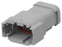 DTM04-08PA-E003 - DEUTSCH - TE CONNECTIVITY - DTM04-08PA-E003 - Automotive Connector Housing, DTM Series, Receptacle, 8 Ways