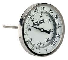 50-310-025-0/250-F/C - NOSHOK - 50-310-025-0/250-F/C - GAUGE, 0 TO 250 DEG F/C, 63.5MM STEM