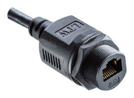 RCP-5SAFFM-SLM7B02 - AMPHENOL LTW - RCP-5SAFFM-SLM7B02 - Ethernet Cable, Cat5e, Sealed RJ45 Jack to Free End, FTP (Foiled Twisted Pair), Black, 2 m