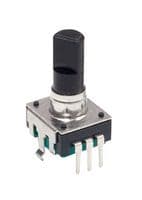 PEC12R-4215F-S0024 - BOURNS - PEC12R-4215F-S0024 - Rotary Encoder, 12mm, Mechanical, Incremental, 24 PPR, 24 Detents, Horizontal