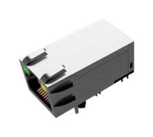 ARJG111-A5811ABEWDR - ABRACON - ARJG111-A5811ABEWDR - Modular Connector, Green and Yellow LED, RJ45 Jack, 1 x 1 (Port), 8P8C, Through Hole Mount
