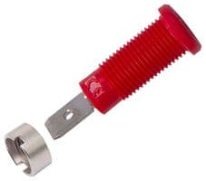 CT3071-2 - CAL TEST ELECTRONICS - CT3071-2 - Banana Test Connector, 2 mm Panel Mount Safety Plug (Blade), Jack, Panel Mount, 10 A, 600 V