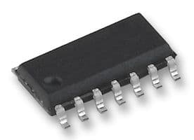 MM74HCT14MX - ONSEMI - MM74HCT14MX - Logic IC, Inverter, Hex, 1 Inputs, 14 Pins, NSOIC, 74HCT14