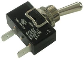 C3900BAAAA - BULGIN / PARTNER STOCK - C3900BAAAA - Toggle Switch, Off-On, SPST, Non Illuminated, 3900 Series, Panel Mount, 16 A
