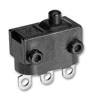 1056.0351 - MARQUARDT - 1056.0351 - Microswitch, Subminiature, Plunger, SPDT, Solder, 4 A, 24 VDC