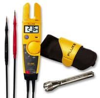 FLUKE T5-H5-1AC II KIT - FLUKE - FLUKE T5-H5-1AC II KIT - Electrical Installation Kit, Fluke T5-1000 Tester, 1AC Volt Voltage Detector, H5 Holster, UK