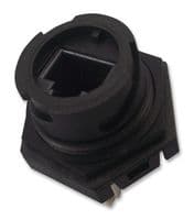 84702-0006 - MOLEX - 84702-0006 - Modular Connector, BRAD, RJ45 Jack, 1 x 1 (Port), 8P8C, Cat5e, IP67, Panel Mount