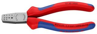 97 62 145 A - KNIPEX - 97 62 145 A - Crimp Tool, Hand, 23-13AWG End SleevesFerrules