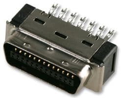 10114-3000PE - 3M - 10114-3000PE - D Sub Connector, Mini D (Ribbon Connector), Plug, MDR 101, 14 Contacts, Solder Cup