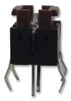 TLL-62BR - MULTICOMP PRO - TLL-62BR - Tactile Switch, TLL-6, Top Actuated, Through Hole, Plunger for Cap, 160 gf, 50mA at 12VDC