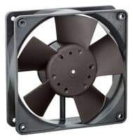 4312/2U - EBM-PAPST - 4312/2U - DC Axial Fan, 12 V, Square, 119 mm, 32 mm, Ball Bearing, 100.1 CFM