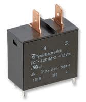 1-1440008-7 - SCHRACK - TE CONNECTIVITY - 1-1440008-7 - Power Relay, SPST-NO, 12 VDC, 25 A, PCF Series, Through Hole, Non Latching