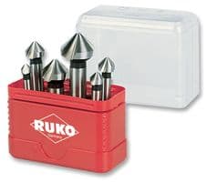 A102156 - RUKO - A102156 - Drill Bit Set, Deburring, Countersinker, 6 Piece