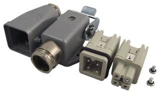 343-6469 - LAPP - 343-6469 - Heavy Duty Connector, EPIC HBS Series, Cable Mount, Plug, Receptacle, 3 Contacts, 2 Rows