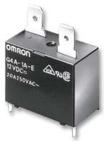 G4A-1AE DC12 - OMRON ELECTRONIC COMPONENTS - G4A-1AE DC12 - General Purpose Relay, G4A Series, Power, Non Latching, SPST-NO, 12 VDC, 23 A