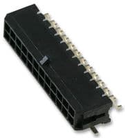 43045-2209 - MOLEX - 43045-2209 - Pin Header, Wire-to-Board, 3 mm, 2 Rows, 22 Contacts, Surface Mount Right Angle