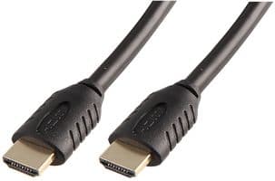 PSG03828 - PRO SIGNAL - PSG03828 - High Speed 4K UHD HDMI Lead with Ethernet, Gold Plated Contacts, 1m Black