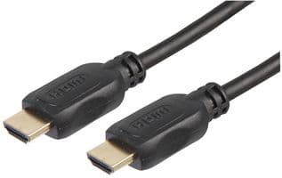 PSG3001-HDMI-0.5 - PRO SIGNAL - PSG3001-HDMI-0.5 - Premium High Speed 4K UHD HDMI Lead with Ethernet, Male to Male, Gold Contacts, 0.5m Black