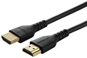 RHDMM2MP - STARTECH - RHDMM2MP - Audio / Video Cable Assembly, HDMI Plug, HDMI Plug, 6.56 ft, 2 m, Black